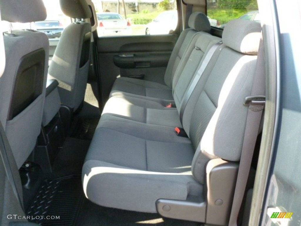 2009 Silverado 1500 LT Crew Cab 4x4 - Blue Granite Metallic / Ebony photo #13