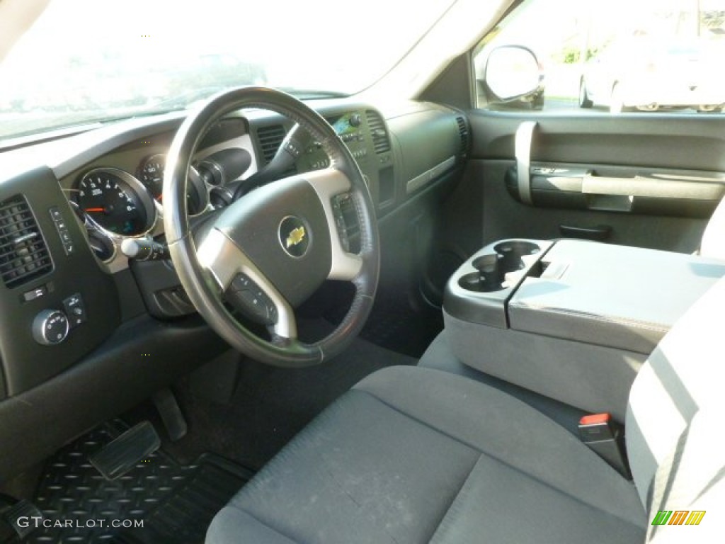 2009 Silverado 1500 LT Crew Cab 4x4 - Blue Granite Metallic / Ebony photo #16