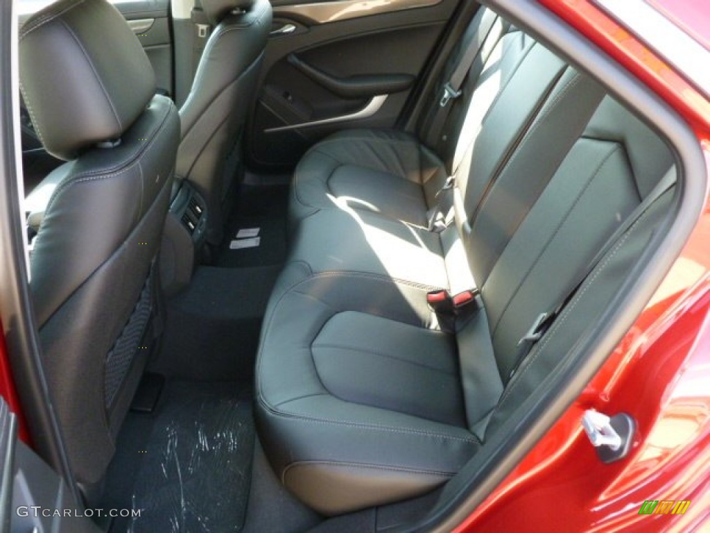 2012 CTS 4 3.0 AWD Sedan - Crystal Red Tintcoat / Ebony/Ebony photo #13