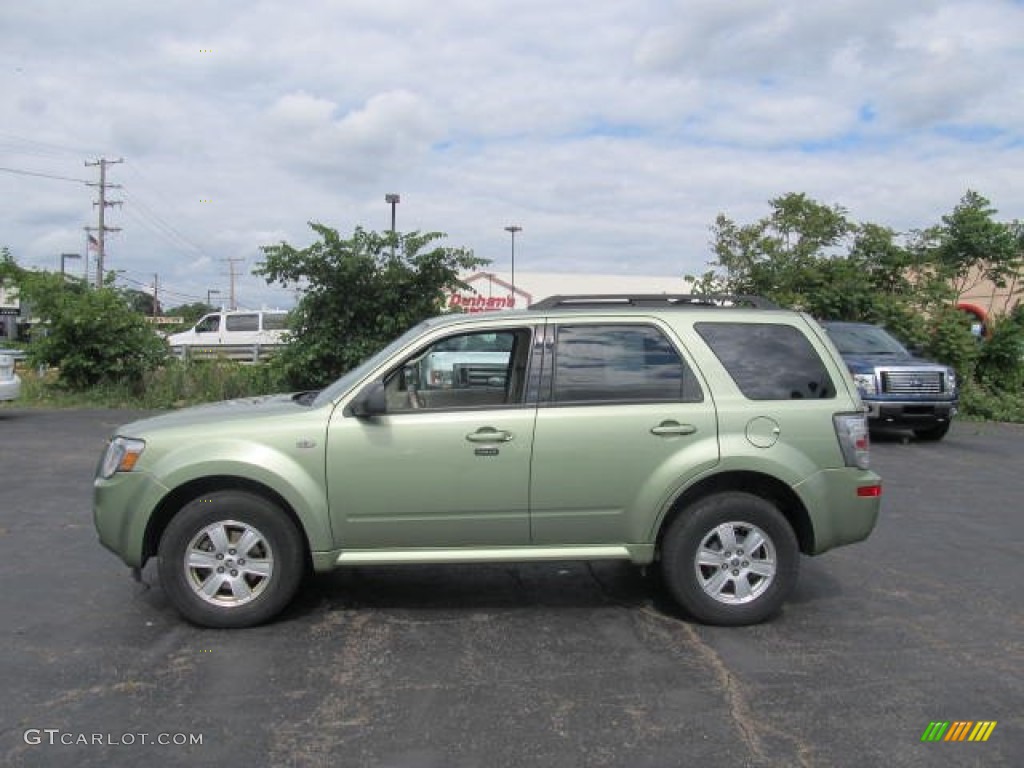 2009 Mariner V6 4WD - Kiwi Green Metallic / Stone photo #2