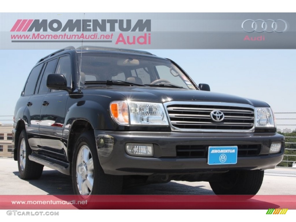 2003 Land Cruiser  - Black / Ivory photo #1