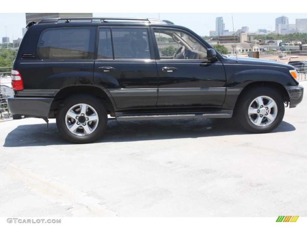 Black 2003 Toyota Land Cruiser Standard Land Cruiser Model Exterior Photo #66086965