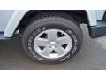 2010 Jeep Wrangler Sahara 4x4 Wheel and Tire Photo