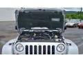 2010 Bright Silver Metallic Jeep Wrangler Sahara 4x4  photo #23