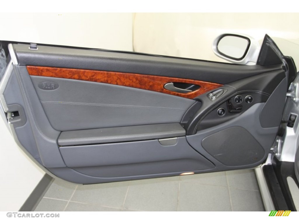 2003 Mercedes-Benz SL 55 AMG Roadster Ash Door Panel Photo #66087810