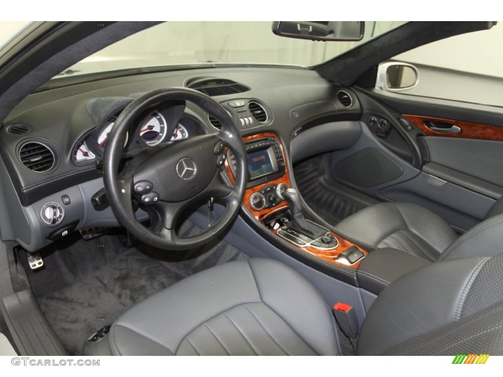 Ash Interior 2003 Mercedes-Benz SL 55 AMG Roadster Photo #66087821