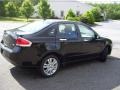 2011 Ebony Black Ford Focus SEL Sedan  photo #4