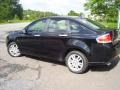 2011 Ebony Black Ford Focus SEL Sedan  photo #5