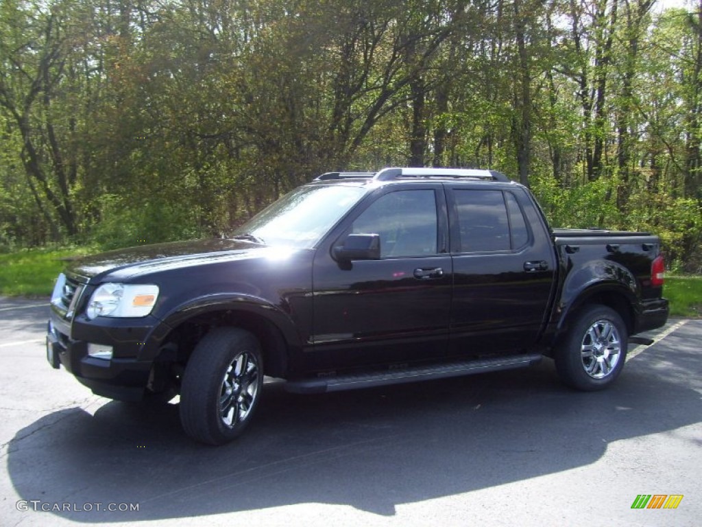 2010 Explorer Sport Trac Limited 4x4 - Black / Charcoal Black photo #1