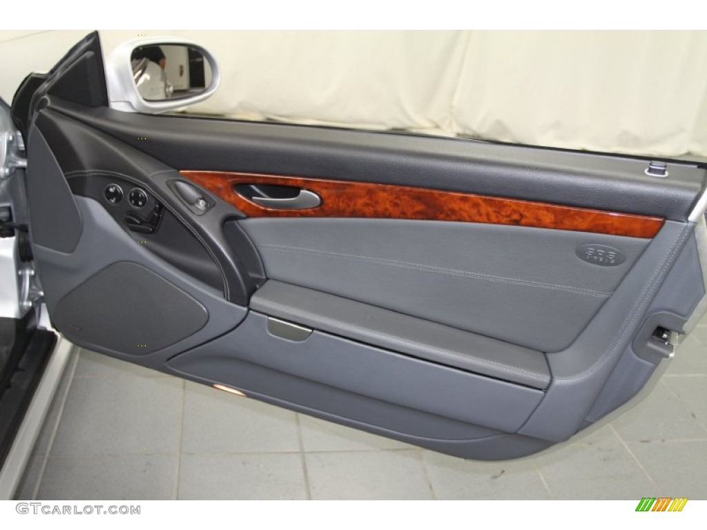 2003 Mercedes-Benz SL 55 AMG Roadster Ash Door Panel Photo #66088056
