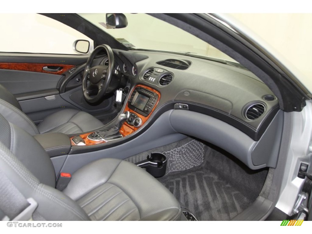 Ash Interior 2003 Mercedes-Benz SL 55 AMG Roadster Photo #66088065