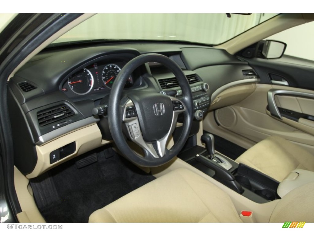 Ivory Interior 2011 Honda Accord EX Coupe Photo #66088590