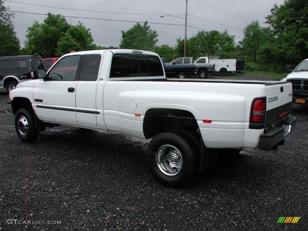2000 Ram 3500 SLT Extended Cab 4x4 Dually - Bright White / Agate photo #6