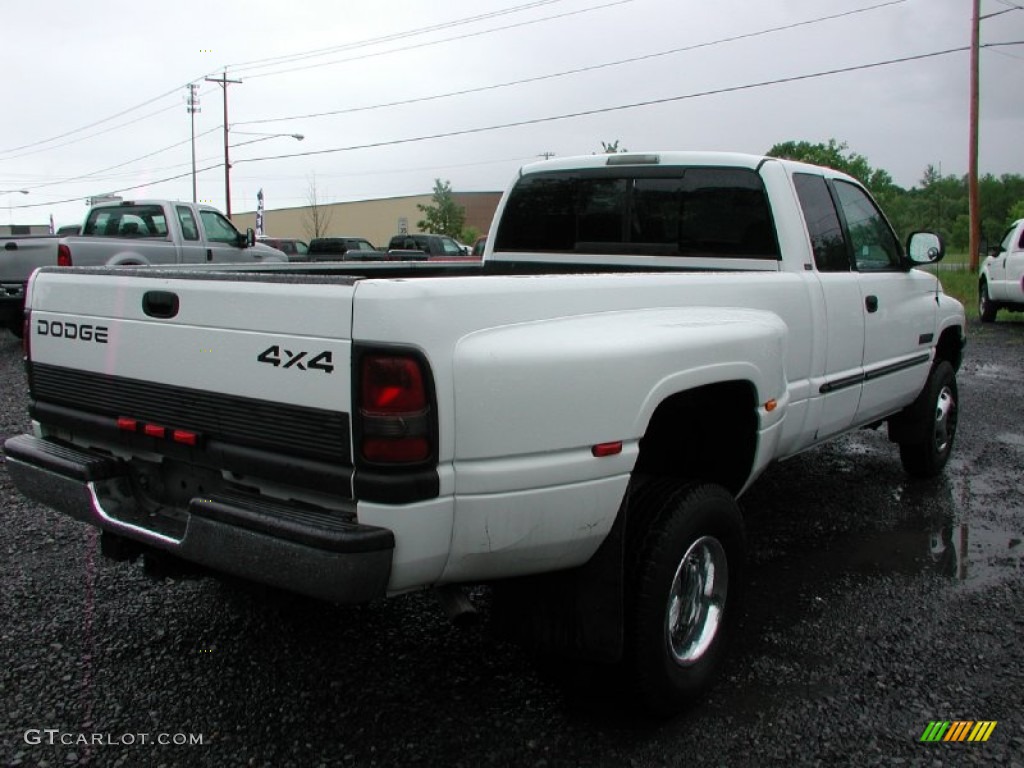 2000 Ram 3500 SLT Extended Cab 4x4 Dually - Bright White / Agate photo #9