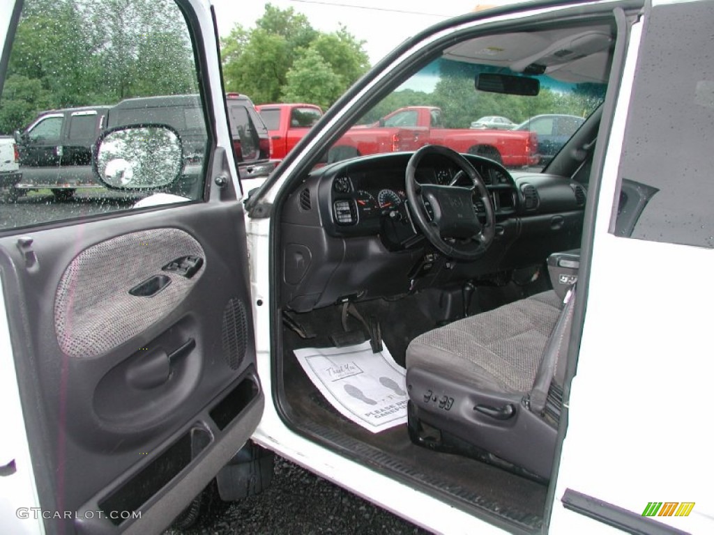2000 Ram 3500 SLT Extended Cab 4x4 Dually - Bright White / Agate photo #20
