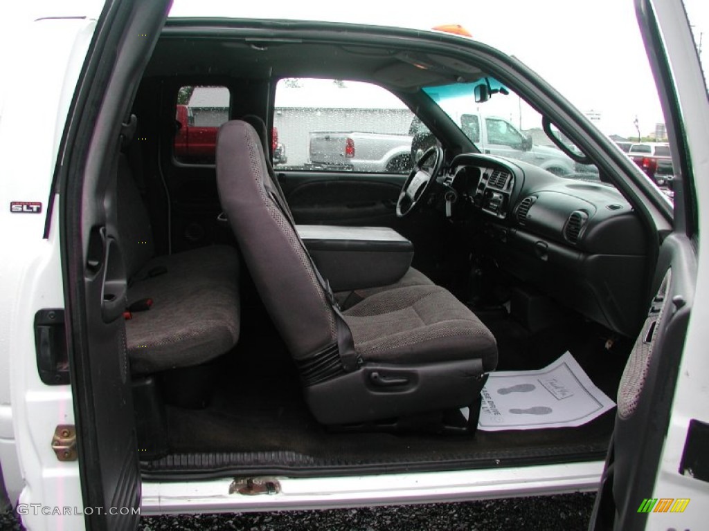 Agate Interior 2000 Dodge Ram 3500 SLT Extended Cab 4x4 Dually Photo #66089598