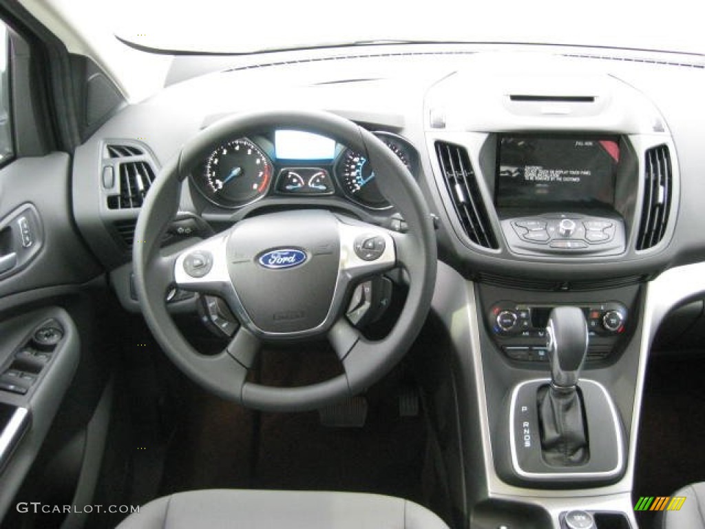 2013 Ford Escape SE 1.6L EcoBoost Charcoal Black Dashboard Photo #66090492