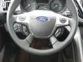 Charcoal Black Steering Wheel Photo for 2013 Ford Escape #66090533