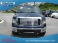 2012 Dark Blue Pearl Metallic Ford F150 XLT SuperCab 4x4  photo #3