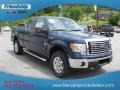 Dark Blue Pearl Metallic - F150 XLT SuperCab 4x4 Photo No. 4