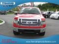 2012 Race Red Ford F150 Lariat SuperCrew 4x4  photo #3