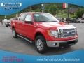 Race Red - F150 Lariat SuperCrew 4x4 Photo No. 4