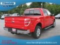 2012 Race Red Ford F150 Lariat SuperCrew 4x4  photo #6