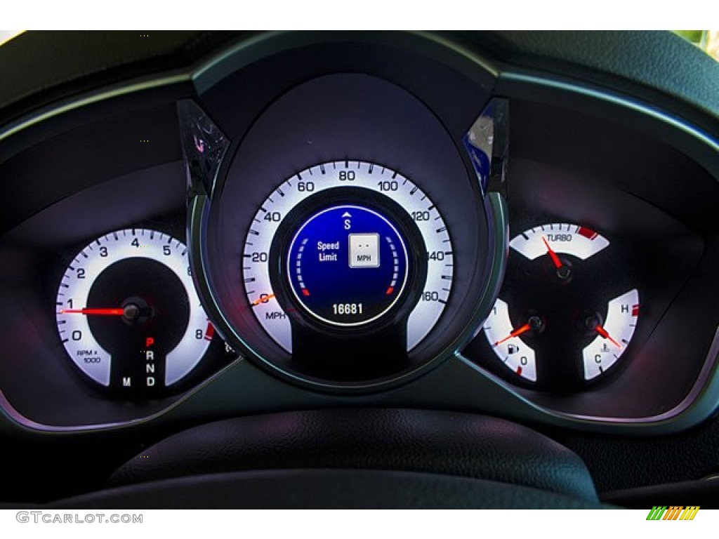 2010 Cadillac SRX 4 V6 Turbo AWD Gauges Photo #66092271
