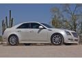 White Diamond Tri-Coat 2008 Cadillac CTS 4 AWD Sedan Exterior