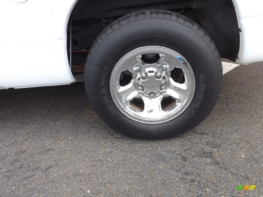 2002 Ram 1500 ST Regular Cab - Bright White / Dark Slate Gray photo #15