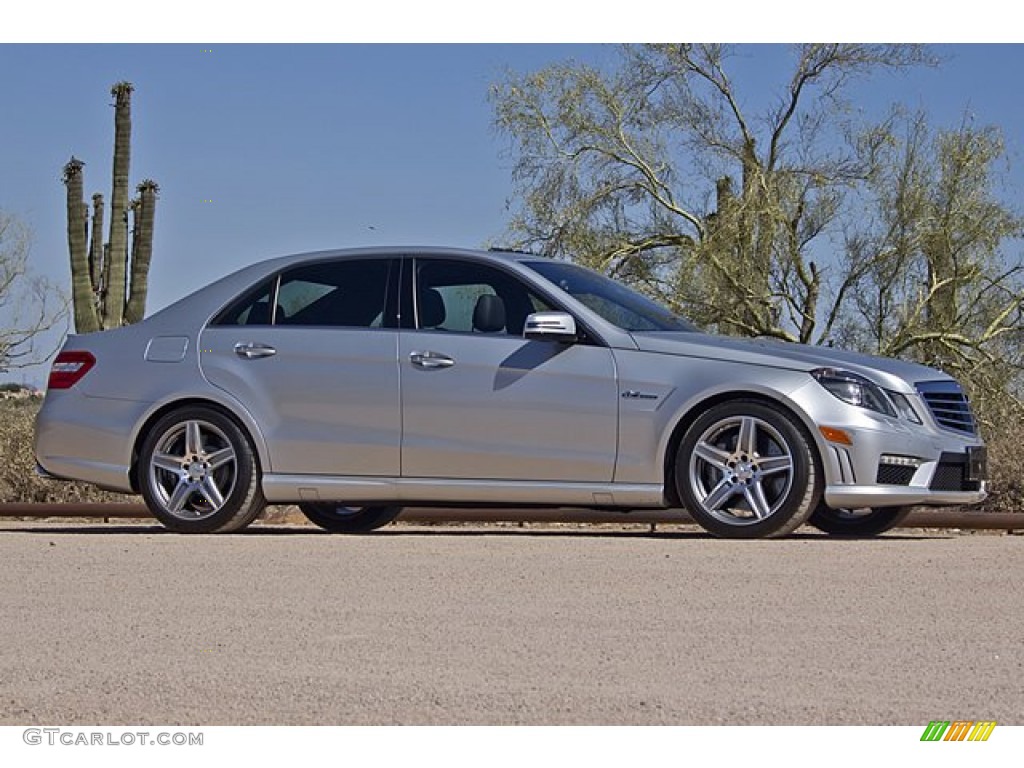 Iridium Silver Metallic 2010 Mercedes-Benz E 63 AMG Sedan Exterior Photo #66092718