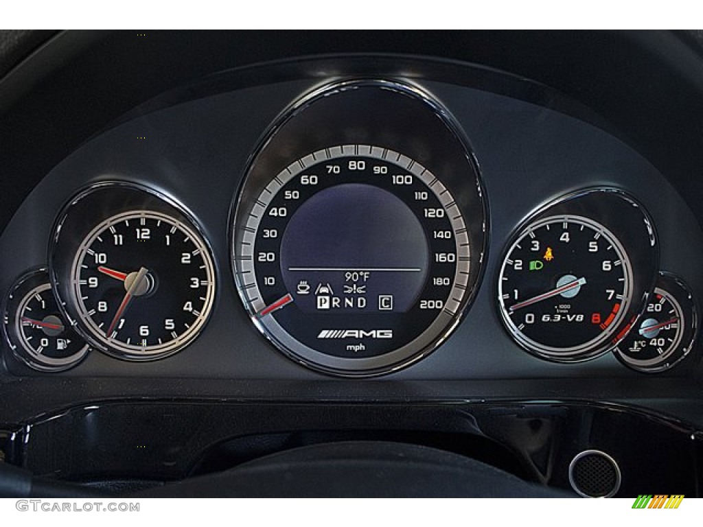 2010 Mercedes-Benz E 63 AMG Sedan Gauges Photo #66092838