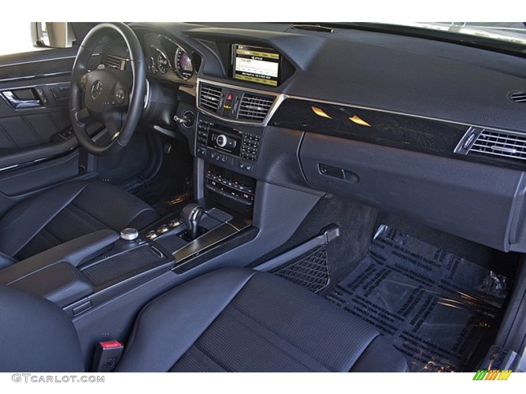Black Interior 2010 Mercedes-Benz E 63 AMG Sedan Photo #66092844