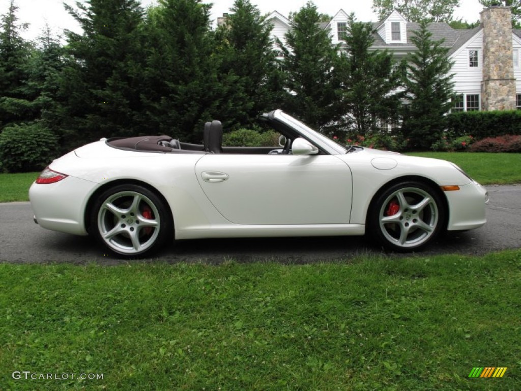Carrara White 2011 Porsche 911 Carrera S Cabriolet Exterior Photo #66092919