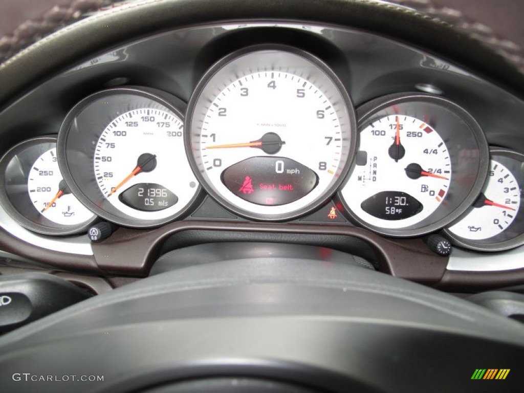 2011 Porsche 911 Carrera S Cabriolet Gauges Photo #66093000