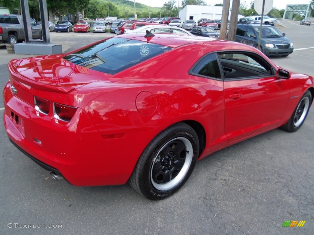 2012 Camaro LS Coupe - Victory Red / Black photo #7