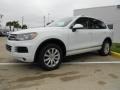 2012 Campanella White Volkswagen Touareg TDI Sport 4XMotion  photo #3