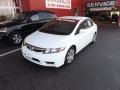 Taffeta White - Civic LX Sedan Photo No. 1