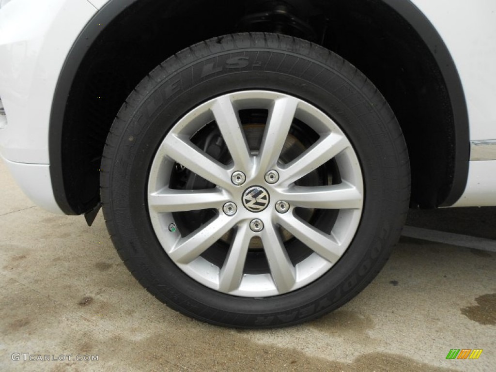 2012 Volkswagen Touareg TDI Sport 4XMotion Wheel Photo #66094200