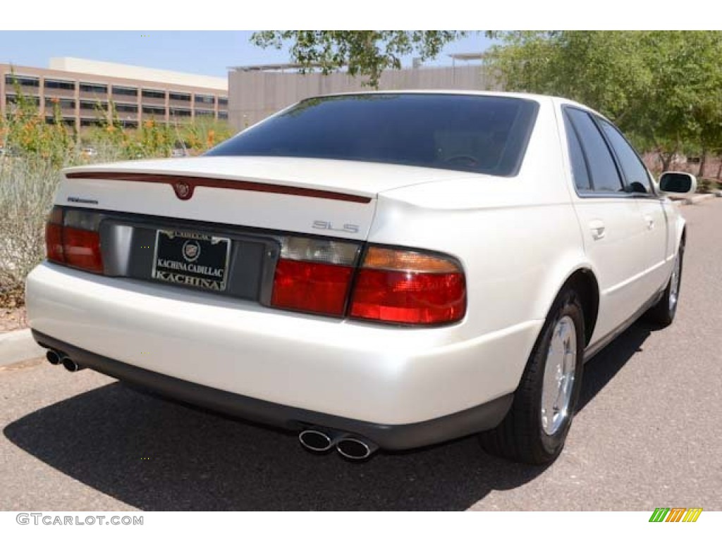 1999 Seville SLS - Cotillion White / Neutral Shale photo #8