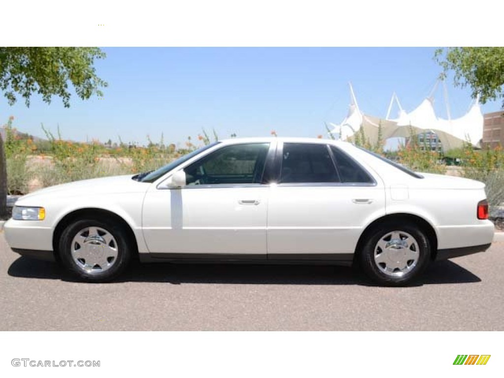 1999 Seville SLS - Cotillion White / Neutral Shale photo #10