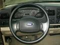 Tan 2006 Ford F250 Super Duty XLT SuperCab 4x4 Steering Wheel
