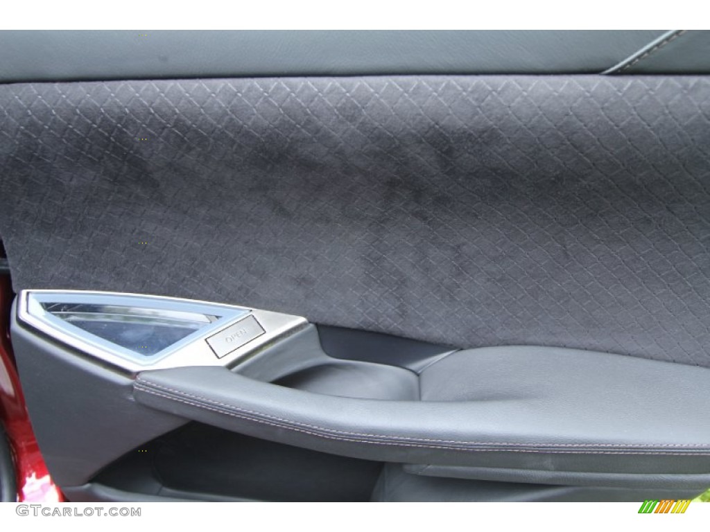 2012 Fisker Karma EcoSport Black Onyx Monotone Door Panel Photo #66094899