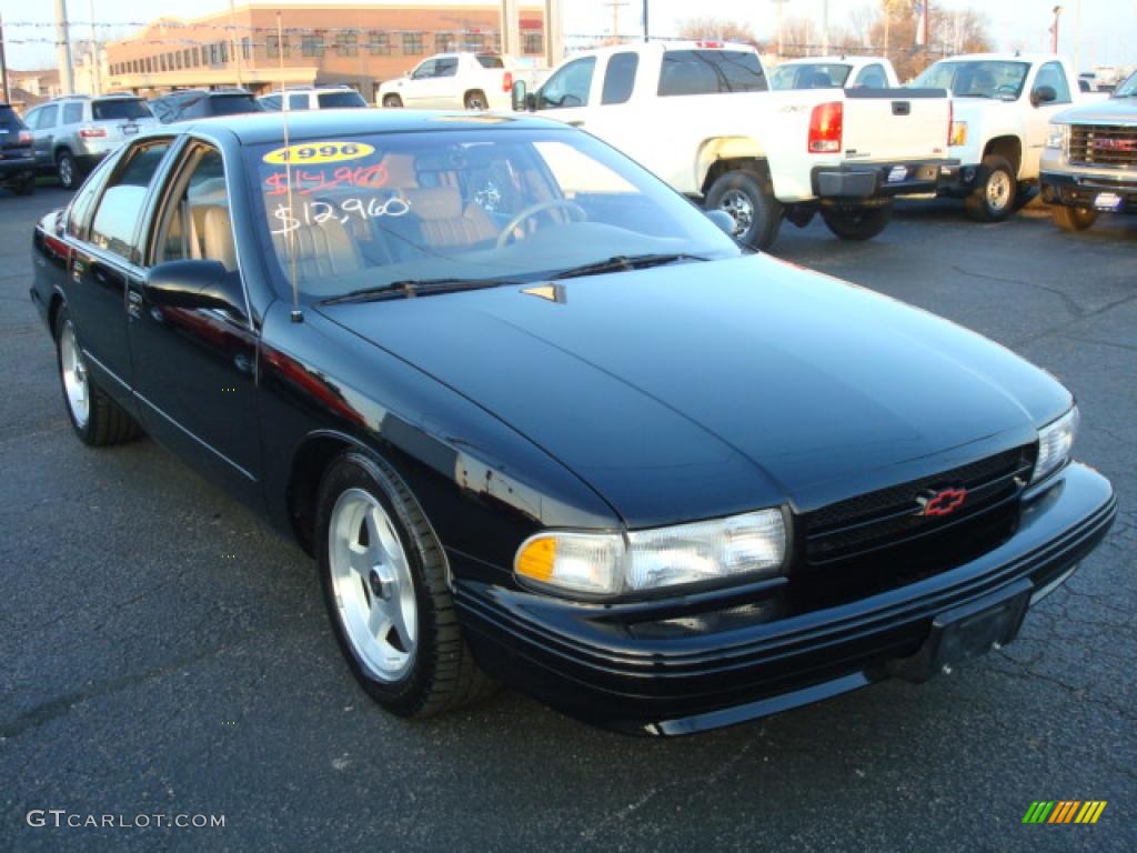 1996 Impala SS - Black / Gray photo #7