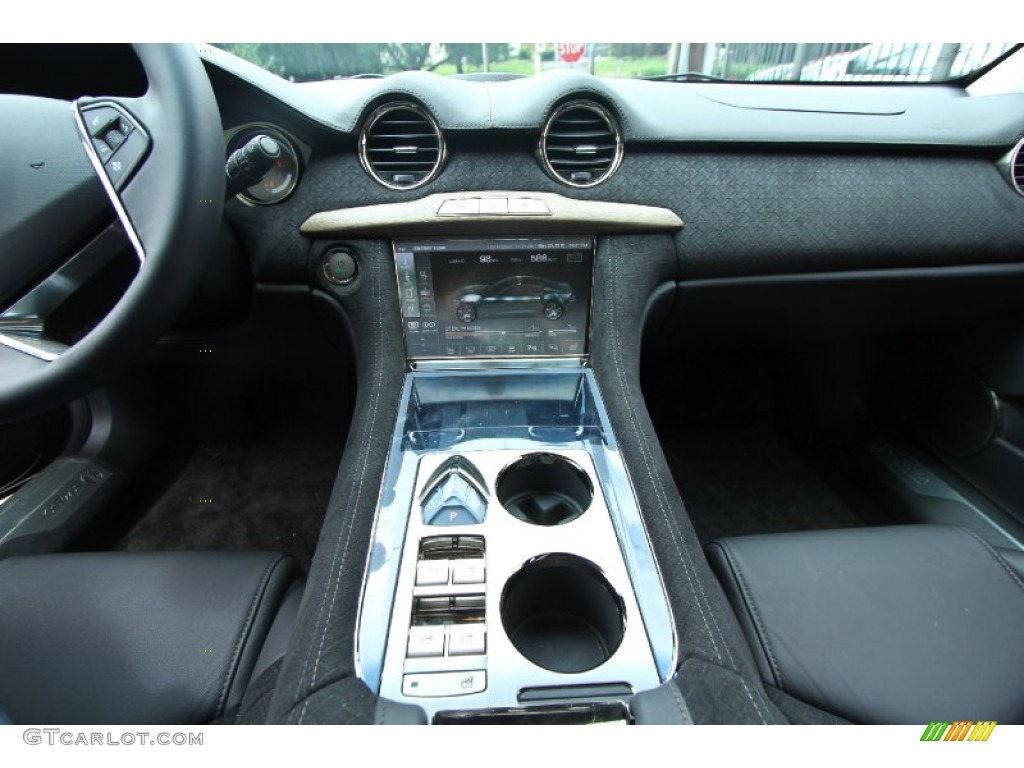 2012 Fisker Karma EcoSport Black Onyx Monotone Dashboard Photo #66094941