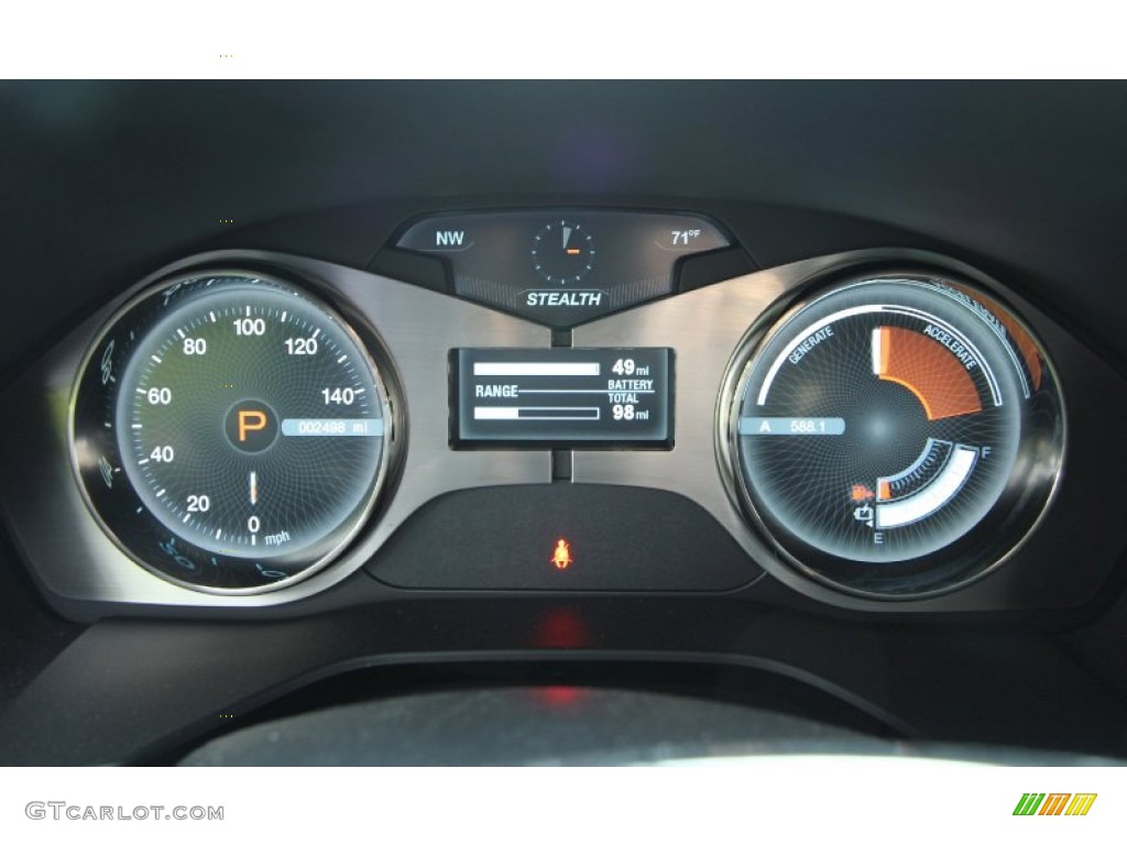 2012 Fisker Karma EcoSport Gauges Photo #66094989