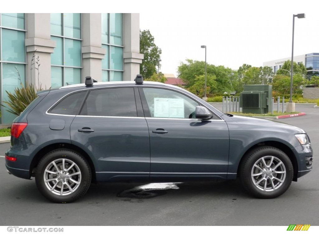 2009 Q5 3.2 Premium quattro - Meteor Gray Pearl Effect / Black photo #3