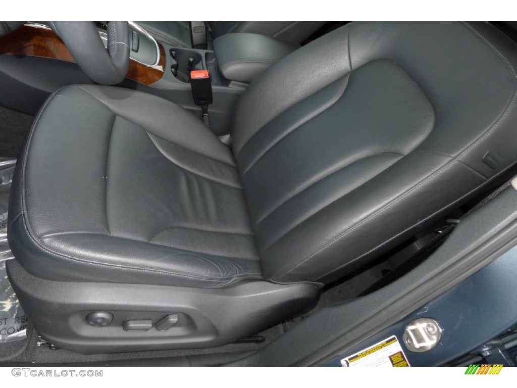 2009 Q5 3.2 Premium quattro - Meteor Gray Pearl Effect / Black photo #14