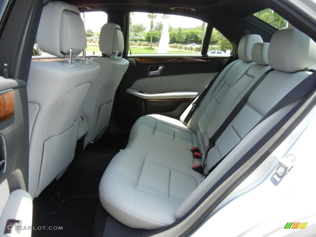 Ash/Black Interior 2011 Mercedes-Benz E 350 Sedan Photo #66095352