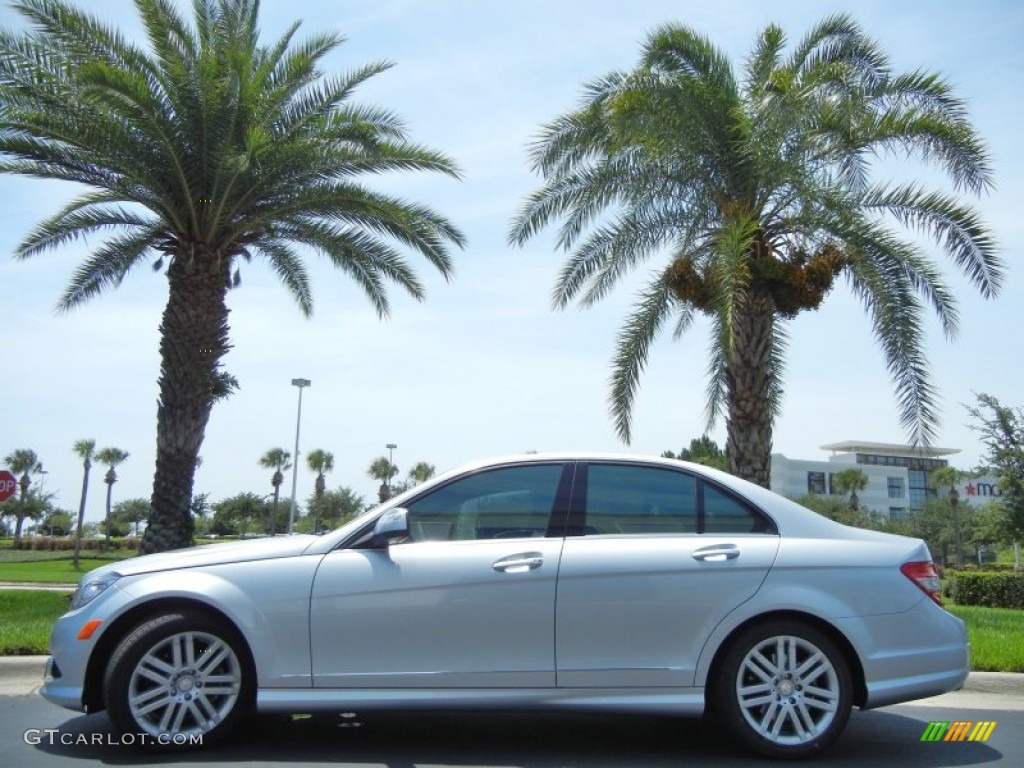 Iridium Silver Metallic 2008 Mercedes-Benz C 300 Sport Exterior Photo #66095433